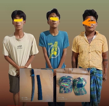 မန္တလေးမြို့မှာ နယ်ကျော်လာတဲ့ ပုသိမ်ကြီးပျူစောထီး  ၃ ဦးကို အောင်မြေသာစံပျူတွေက ပြန်ဖမ်း