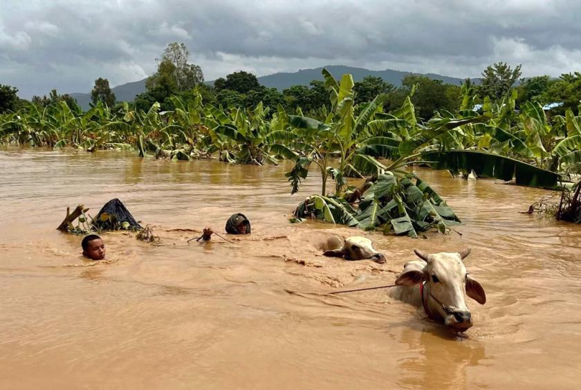ရေကြီးရေလျှံ အထူးသတိထားရတော့မယ့်ဒေသများ