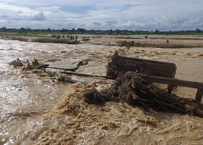 သဖန်းဆိပ်ဆည် ရေဖောက်ချပြီး နောက်ဆက်တွဲတွေ