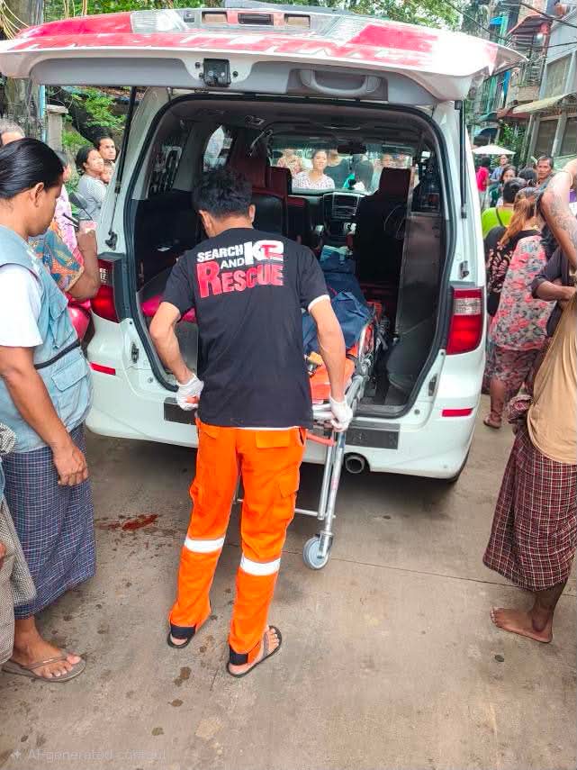 ကျောင်းသွားဖို့ စာအုပ်ပြင်နေတဲ့ ၈ နှစ်သား ကလေးလေးကိုမှ လုပ်ရက်လိုက်တာ