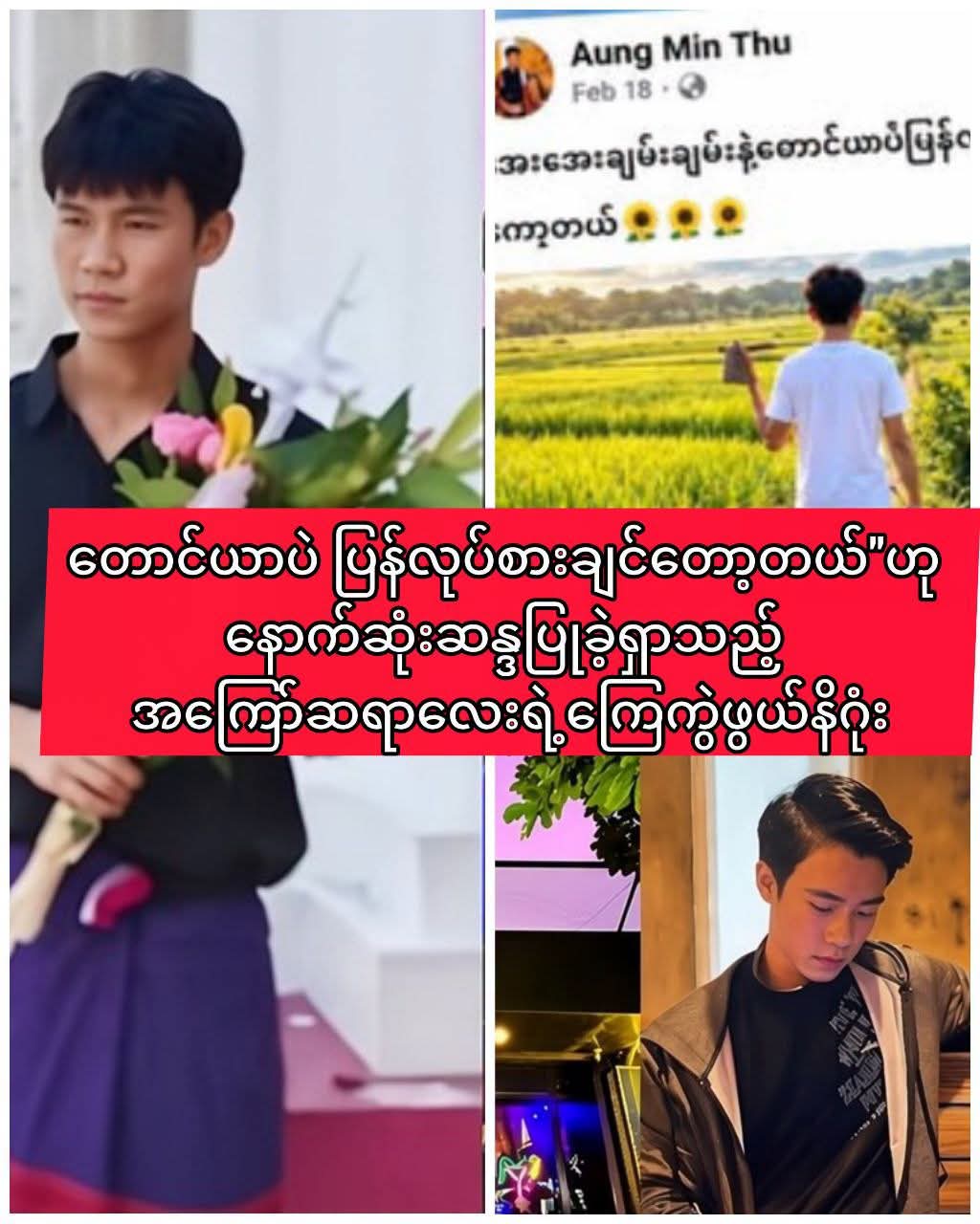 တောင်ယာပဲ ပြန်လုပ်စားချင်တော့တယ်